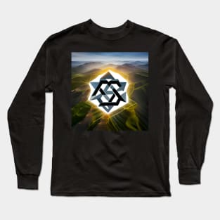 Hexagram - Nature Long Sleeve T-Shirt